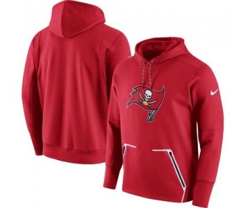 Men's Tampa Bay Buccaneers Nike Red Champ Drive Vapor Speed Pullover Hoodie
