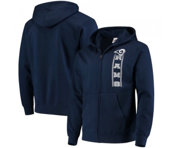 Los Angeles Rams Hook and Ladder Full-Zip Hoodie - Navy