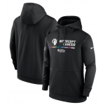 Men's Los Angeles Rams Black 2022 Crucial Catch Therma Performance Pullover Hoodie