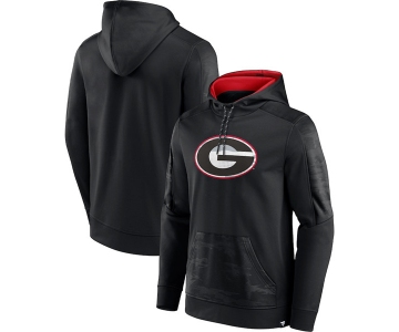 Men's Green Bay Packers Black On The Ball Pullover Hoodie