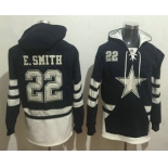 Men's Dallas Cowboys #22 Emmitt Smith 2016 Navy Blue Team Color Stitched NFL Hoodie