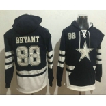 Men's Dallas Cowboys #88 Dez Bryant 2016 Navy Blue Team Color Stitched NFL Hoodie