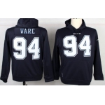 Nike Dallas Cowboys #94 DeMarcus Ware Blue Hoodie