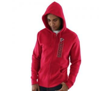Atlanta Falcons Hook and Ladder Full-Zip Hoodie - Red