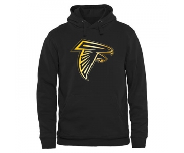 NFL Atlanta Falcons Men's Pro Line Black Gold Collection Pullover Hoodies Hoody