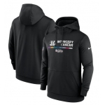 Men's Cincinnati Bengals 2022 Black Crucial Catch Therma Performance Pullover Hoodie