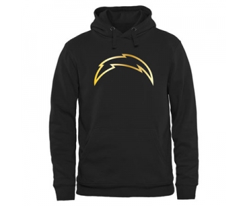 NFL San Diego Chargers Men's Pro Line Black Gold Collection Pullover Hoodies Hoody