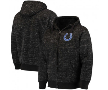 Indianapolis Colts G-III Sports by Carl Banks Discovery Sherpa Full-Zip Jacket - Heathered Black