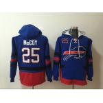 Buffalo Bills 25 LeSean McCoy Royal Blue NFL Hoodie 2017 NFL hoddie