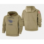 Men's Tennessee Titans 2019 Salute to Service Sideline Therma Pullover Hoodie