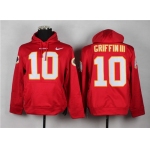 Nike Washington Redskins #10 Robert Griffin III Red Hoodie