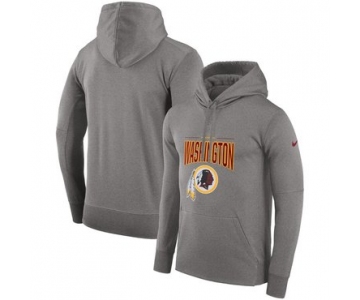 Washington Redskins Nike Sideline Property of Performance Pullover Hoodie Gray