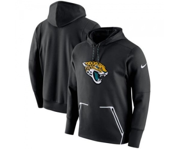 Men's Jacksonville Jaguars Nike Black Champ Drive Vapor Speed Pullover Hoodie