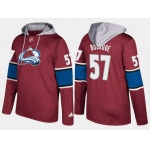 Adidas Colorado Avalanche 57 Gabriel Bourque Name And Number Burgundy Hoodie