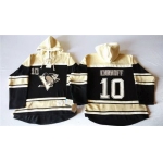 Old Time Hockey Pittsburgh Penguins #10 Christian Ehrhoff Black Hoodie