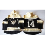 Old Time Hockey Pittsburgh Penguins #14 Black Hoodie