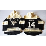 Old Time Hockey Pittsburgh Penguins #14 Black Hoodie