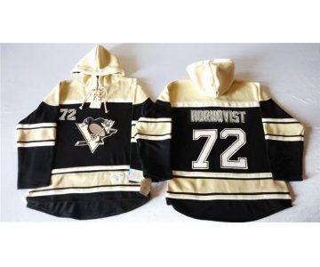 Old Time Hockey Pittsburgh Penguins #72 Patric Hornqvist Black Hoodie