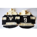 Old Time Hockey Pittsburgh Penguins #9 Pascal Dupuis Black Hoodie