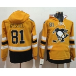 Penguins #81 Phil Kessel Gold Sawyer Hooded Sweatshirt 2017 Stadium Series Stitched NHL Jersey