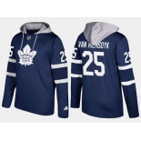 Adidas Toronto Maple Leafs 25 James Van Riemsdyk Name And Number Royal Hoodie