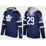 Adidas Toronto Maple Leafs 29 William Nylander Name And Number Royal Hoodie
