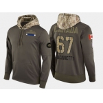 Nike Montreal Canadiens 67 Max Pacioretty Olive Salute To Service Pullover Hoodie