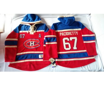 Old Time Hockey Montreal Canadiens #67 Max Pacioretty Red Hoodie