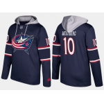 Adidas Columbus Blue Jackets 10 Alexander Wennberg Name And Number Navy Hoodie