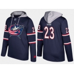 Adidas Columbus Blue Jackets 23 Ian Cole Name And Number Navy Hoodie