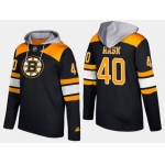 Adidas Boston Bruins 40 Tuukka Rask Name And Number Black Hoodie