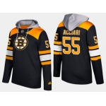 Adidas Boston Bruins 55 Noel Acciari Name And Number Black Hoodie