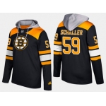 Adidas Boston Bruins 59 Tim Schaller Name And Number Black Hoodie