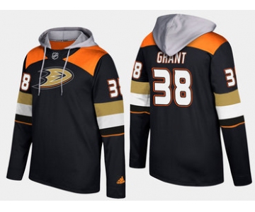 Adidas Anaheim Ducks 38 Derek Grant Name And Number Black Hoodie