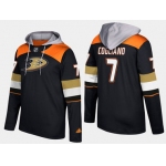 Adidas Anaheim Ducks 7 Andrew Cogliano Name And Number Black Hoodie