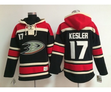 Old Time Hockey Anaheim Ducks #17 Ryan Kesler Black Hoodie