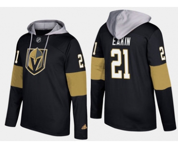 Adidas Vegas Golden Knights 21 Cody Eakin Name And Number Black Hoodie
