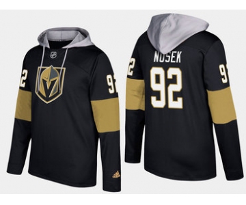 Adidas Vegas Golden Knights 92 Tomas Nosek Name And Number Black Hoodie
