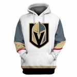 Men's Vegas Golden Knights White All Stitched Hooded Sweatshirt