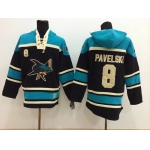 Old Time Hockey San Jose Sharks #8 Joe Pavelski Black Hoodie