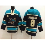 Old Time Hockey San Jose Sharks #8 Joe Pavelski Black Hoodie