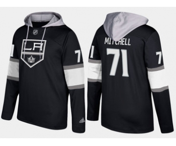 Adidas Los Angeles Kings 71 Torrey Mitchell Name And Number Black Hoodie