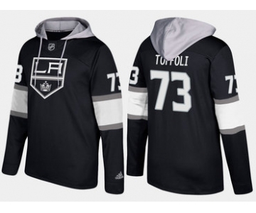 Adidas Los Angeles Kings 73 Tyler Toffoli Name And Number Black Hoodie
