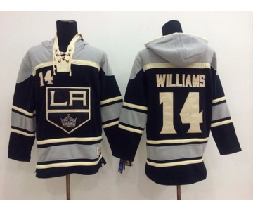 Old Time Hockey Los Angeles Kings #14 Justin Williams Black Hoodie