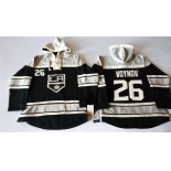 Old Time Hockey Los Angeles Kings #26 Slava Voynov Black Hoodie