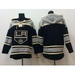 Old Time Hockey Los Angeles Kings Blank Black Hoodie