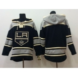 Old Time Hockey Los Angeles Kings Blank Black Hoodie