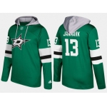 Adidas Dallas Stars 13 Mattias Janmark Name And Number Green Hoodie
