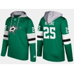 Adidas Dallas Stars 25 Brett Ritchie Name And Number Green Hoodie
