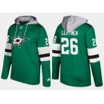 Adidas Dallas Stars 26 Jere Lehtinen Retired Green Name And Number Hoodie